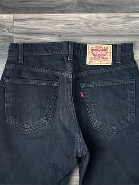 Vintage 90s Levi’s 505 Jeans Men’s 32x29 (Tag 33x30) Black Fade Made In Mexico